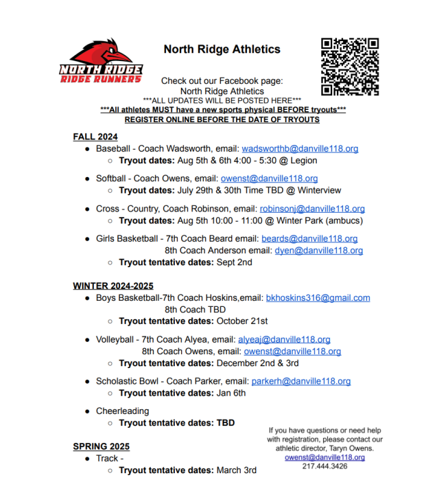  North Ridge Athletics